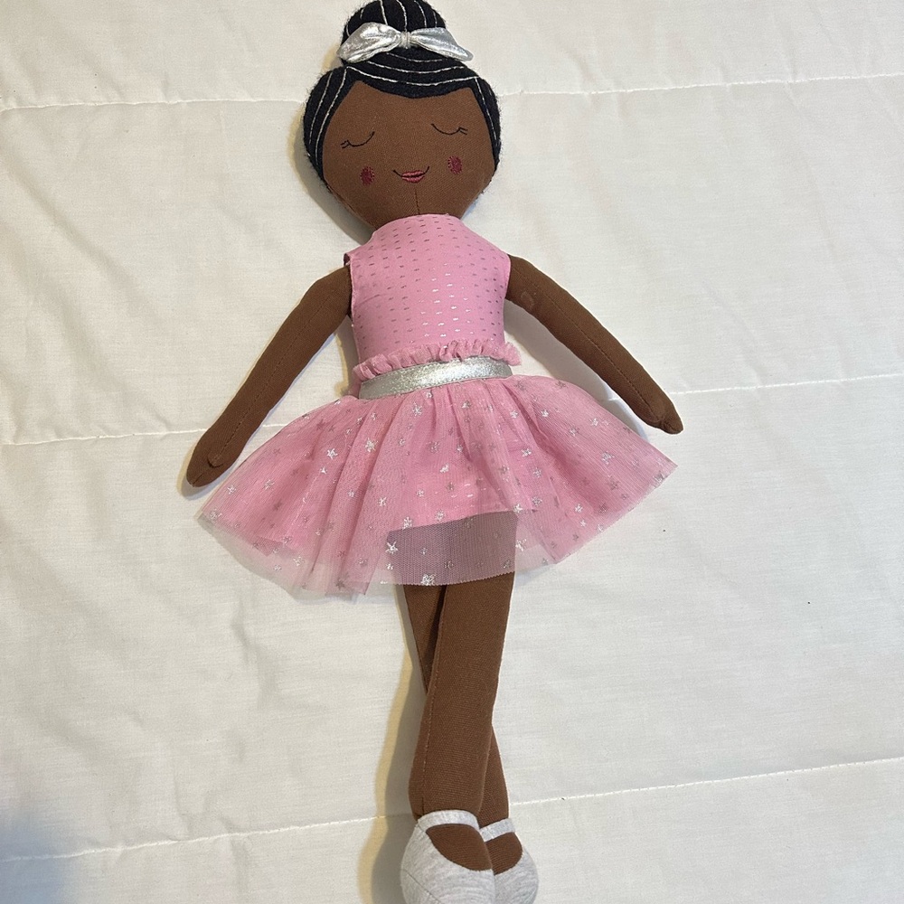 Charming Black Ballerina Doll